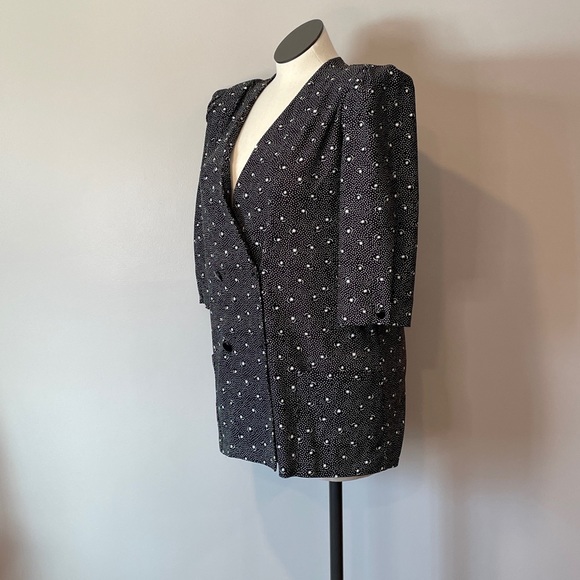 SALE: Vintage Jenny Sz 18 Celestial Print Blouse - Picture 5 of 7